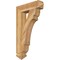 Ekena Millwork Olympic Arts & Crafts Rough Sawn Bracket, Western Red Cedar, 4"W x 18"D x 30"H BKT04X18X30OLY03RWR - alternate 1